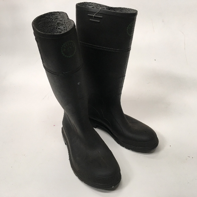 BOOTS, Gumboots Black Long